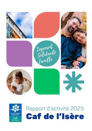 Rapport d'activité 2023 - Caf de l'Isère