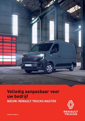 Renault Trucks Master Red Edition brochure