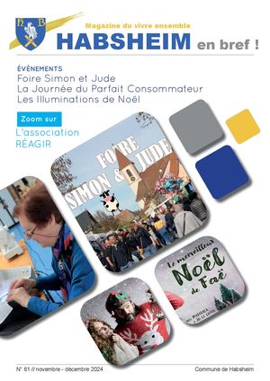 Habsheim en bref ! N° 61 Novembre Décembre 2024