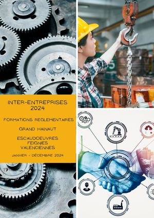 Planning Grand Hainaut Calendrier 2024 Inter Entreprises