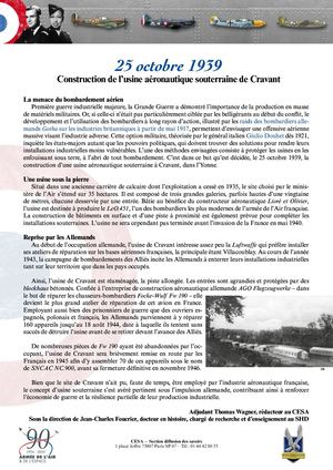 25 Octobre 1939 Cravant