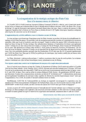 LA NOTE DU CESA N°576