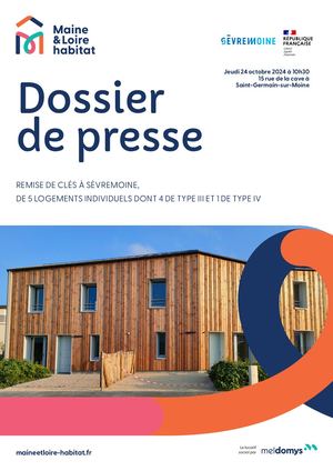 Dossier de presse  - St Germain sur Moine : Remise de clés