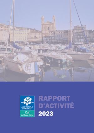 Rapport activité 2023 - Caf Haute-Corse