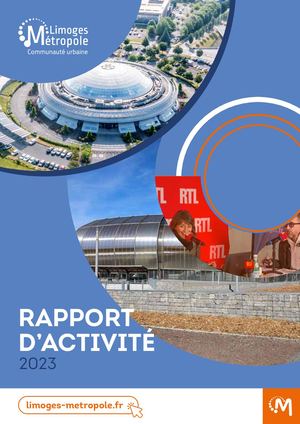 Rapport d'activité 2023 de Limoges Métropole