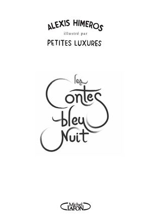 Extrait des Contes bleu Nuit
