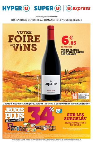 CATALOGUE DU 29 OCTOBRE AU 10 NOVEMBRE 2024 - HYPER U / SUPER U / U EXPRESS