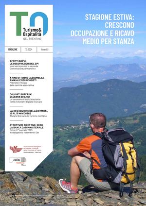 TURISMO & OSPITALITA' NEL TRENTINO 10/2024