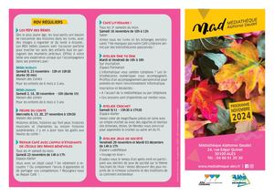 Mad Programme Novembre 2024