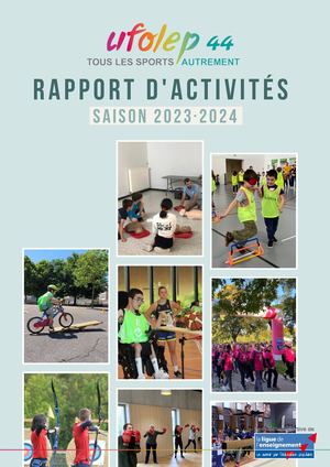 UFOLEP 44 Rapport d'activités 2023 2024
