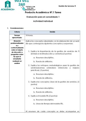 GESTIÓN DE SERVICIOS TI-PA1