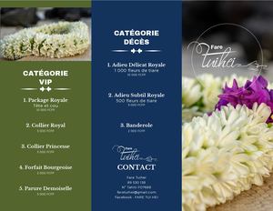 Brochure Dépliant Tuihei