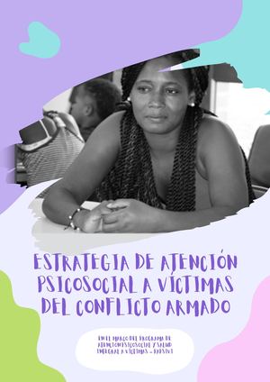 Estrategia De Atención Psicosocial A Víctimas Del Conflicto Armado