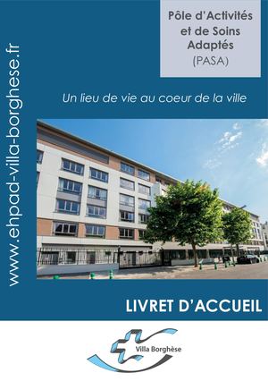 Livret D'accueil Pasa