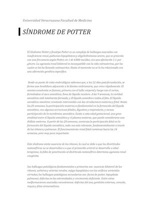 Síndrome de Potter, Riñón Poliquístico Congénito