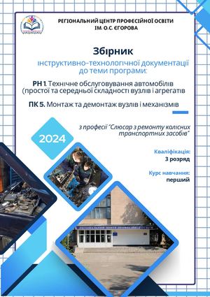 Збірник інструктивно технологічної документації до теми програми Compressed