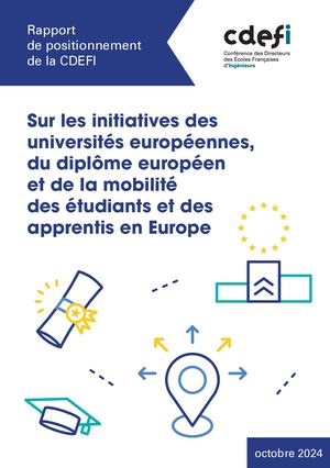 Rapport de positionnement sur les universités européennes, le diplôme européen et la mobilité des apprenants