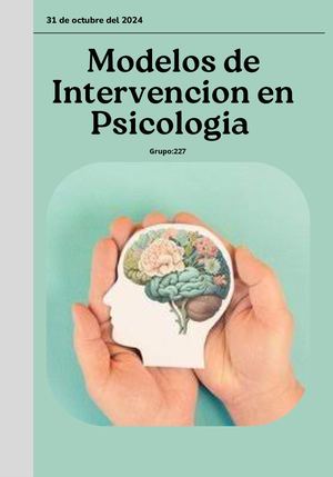 Calaméo - Revista Modelos De Intervencion En Psicologia (2)