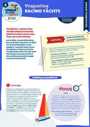 C4 F6 Preparing racing yachts