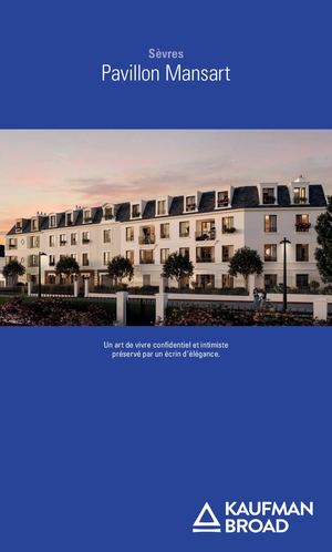 28911 - Plaquette commerciale - Pavillon Mansart