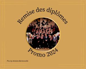 Remise Des Diplômes 2024
