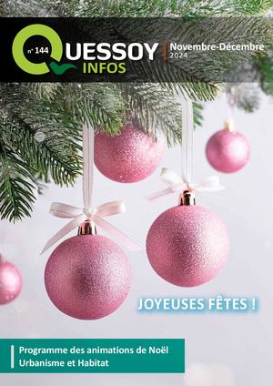 Magazine Quessoy Infos n°144 novembre décembre 2024