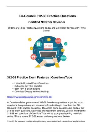 EC-Council 312-38 Practice Test - A Quick Way to Pass the 312-38 Exam