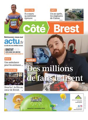Côté Brest, N° 539, de mercredi 30 octobre à mardi 5 novembre 2024 - S44