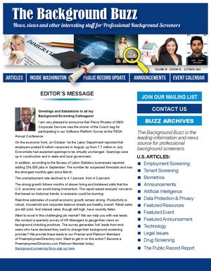 BACKGROUND BUZZ - OCTOBER 2024