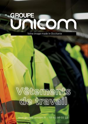 Vêtements travail UNICOM