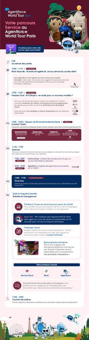 Parcours métier Service Agentforce World Tour Paris 2024