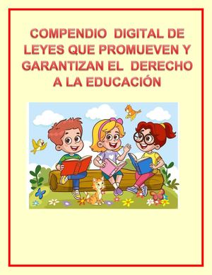 Compendio De Leyes Educativas