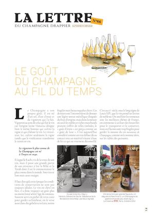 Champagne Drappier - La Lettre 66 - FR