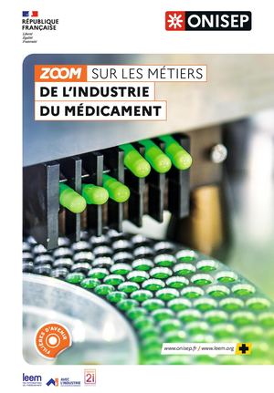Zoom Onisep sur les métiers de l'industrie du médicament