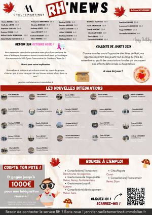 Rh'news / Novembre 2024