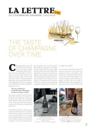 Champagne Drappier - La Lettre 66 - EN