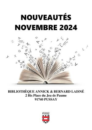 Catalogue Nouveautés Novembre 2024