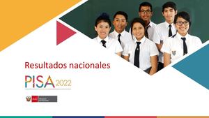 Presentación de resultados PISA 2022 - Perú