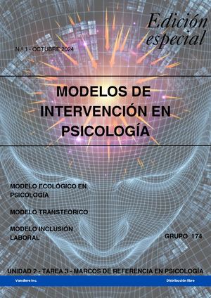 Marcos de Referencia en Psicología