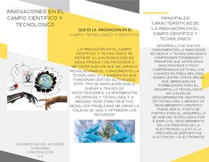 Innovaciones En El Campo Cientifico Y Tecnologico 014708