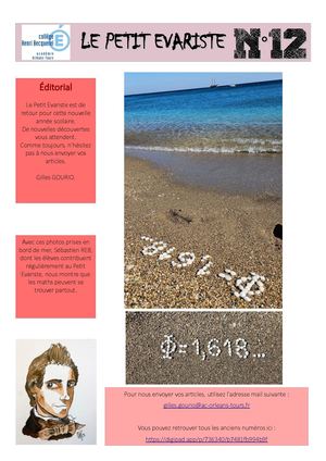 Petit Evariste N°12