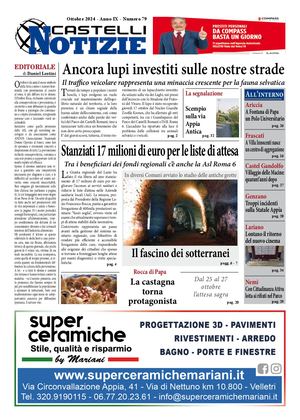Castelli Notizie Ottobre 2024