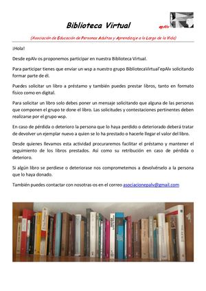 Biblioteca Virtual Ep Alv