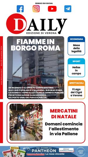 Daily Verona 03 Novembre 2024