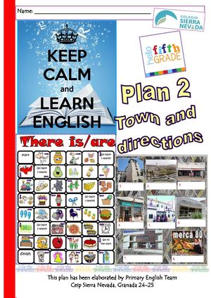 5th Plan2 Town and Directions 24 25
