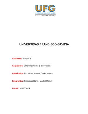 Parcial 3 Francisco Martell