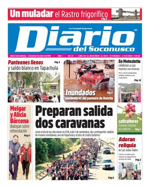 Diario Del Soconusco 04 Nov 2024