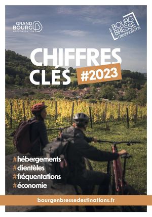 Les Chiffres Clés Du Tourisme 2023 Bourg-en-Bresse destinations