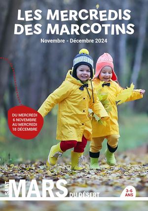 Plaquette Mercredis Novembre Décembre Marcotins Web