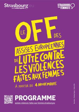 Le programme du OFF des Assises européennes de lutte contre les violences faites aux femmes